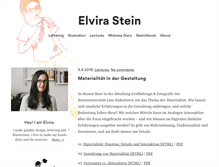 Tablet Screenshot of elvirastein.com